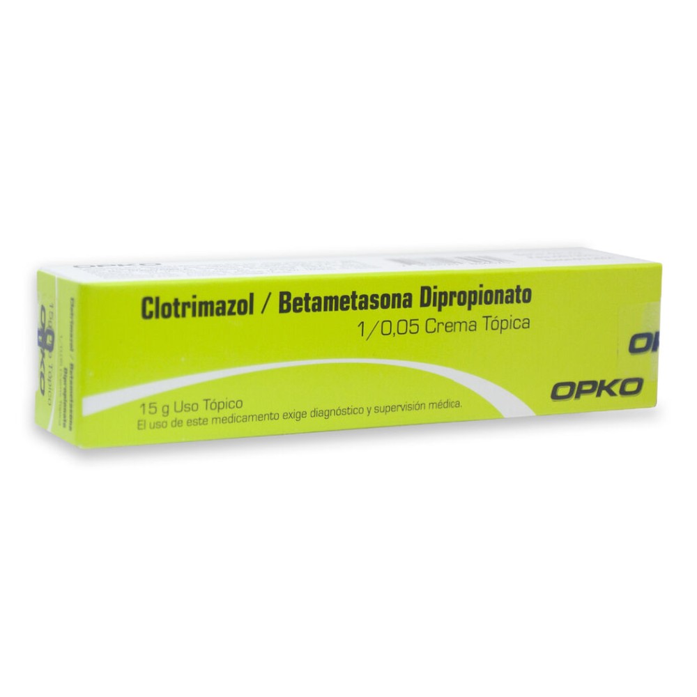 Clotrimazol / Betametasona Dipropionato Crema Tópica 15g