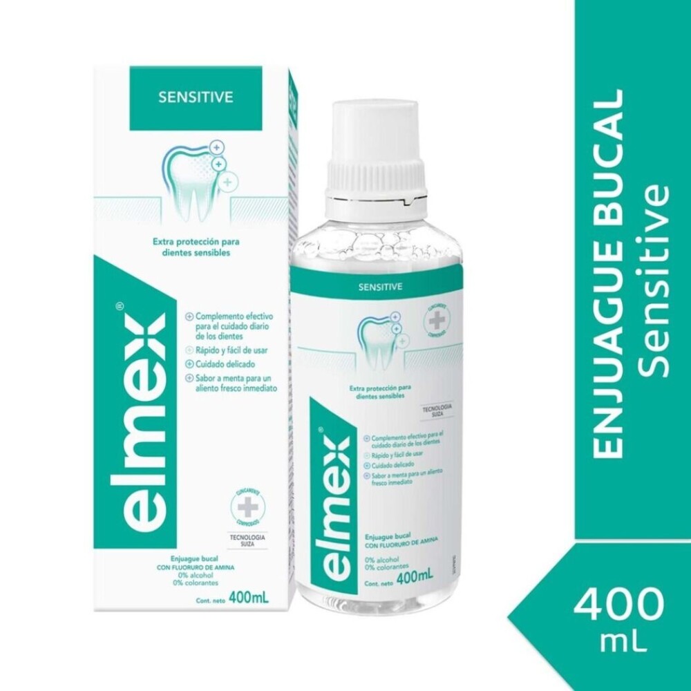 Enjuague Bucal Elmex Sensitive 400ml Enjuague Bucal Elmex Sensitive 400ml