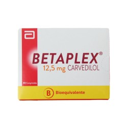 Betaplex (B) 12.5mg Carvedilol 30 Comprimidos