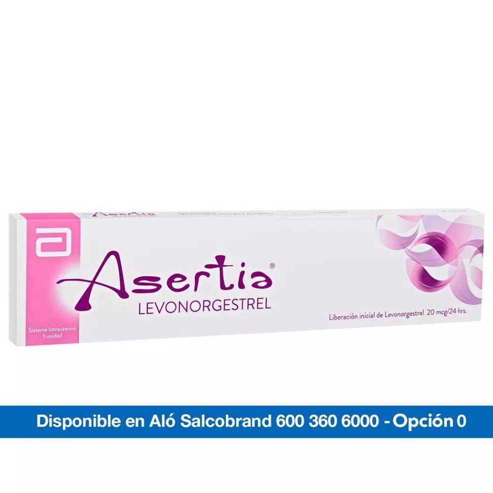 Asertia Levonorgestrel 52mg Dispositivo Intrauterino DIU 1 Unidad