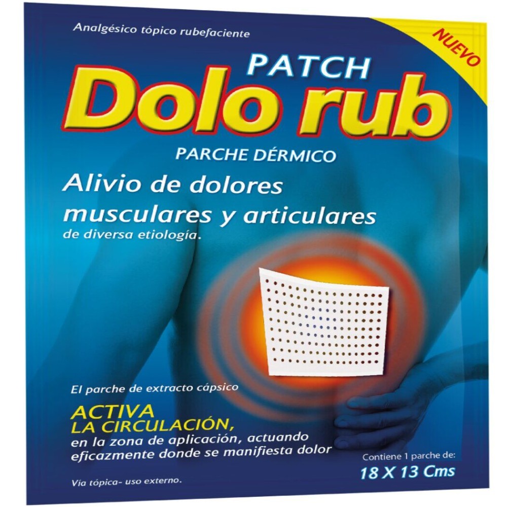 Dolorub Capsico 18x13cm 1 Parche