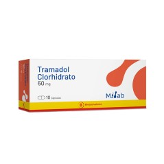 Tramadol (B) 50mg 10 Cápsulas