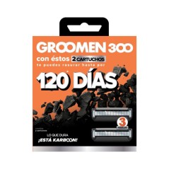 Repuesto Maquina Afeitar Groomen 300 x2 Repuestos