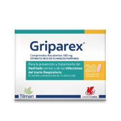 Griparex Echinacea Purpurea 20 Comprimidos Recubiertos