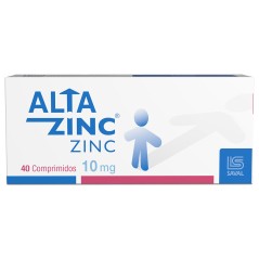 Altazinc Zinc 10mg 40 Comprimidos