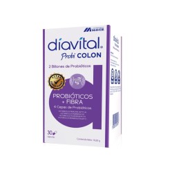 Diavital Probióticos Más Fibra KLN 30 Cápsulas