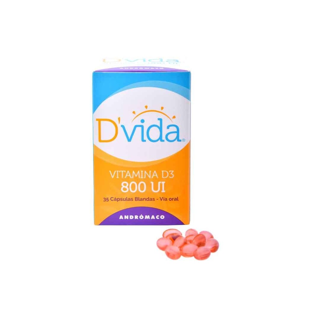 Dvida vitamida D3 800Ui 35Capsulas