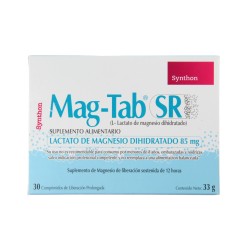 Mag-Tab SR 30 Comprimidos Liberación Prolongada