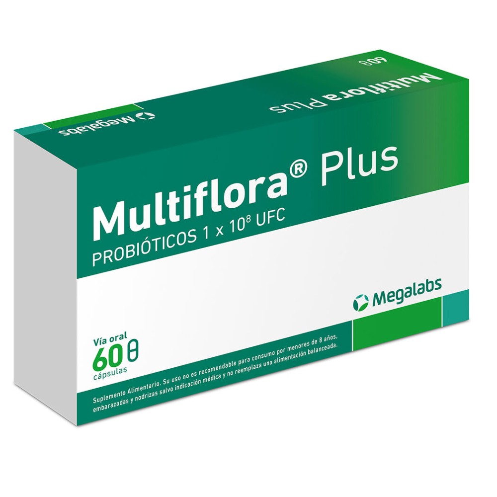Probioticos Flora Intestinal 60 Cápsulas
