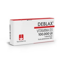 Deblax 100.000UI 1 Cápsula Blanda