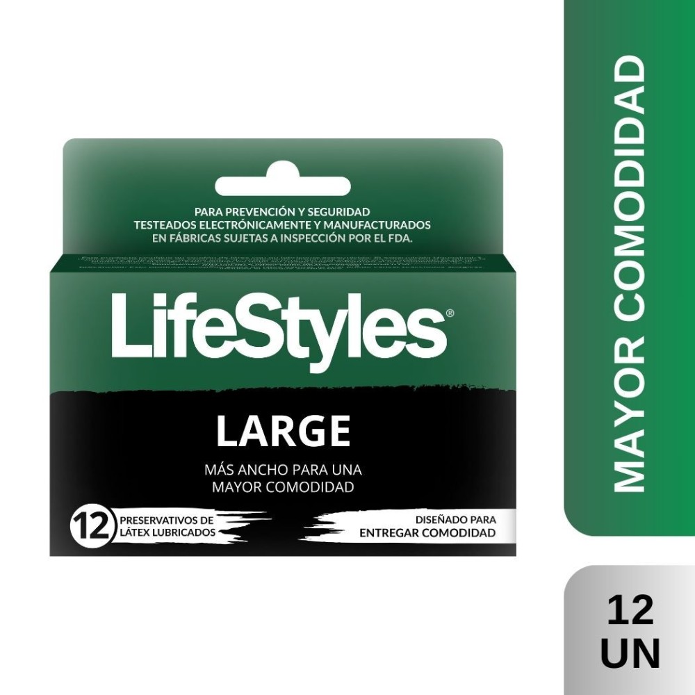 Lifestyles Preservativos Large 12 Unidades Lifestyles Preservativos Large 12 Unidades