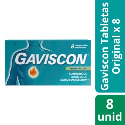 Gaviscon 8 Comprimidos Masticables