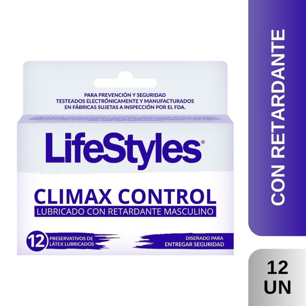 Lifestyles Preservativo Climax Control 12 Unidades Lifestyles Preservativo Climax Control 12 Unidades