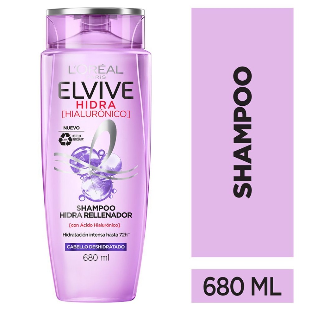 Shampoo Elvive Hidra Hialurónico 680ml