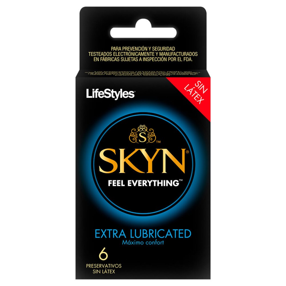 Preservativos Extra Lubricated x6 unidades Preservativos Extra Lubricated x6 unidades