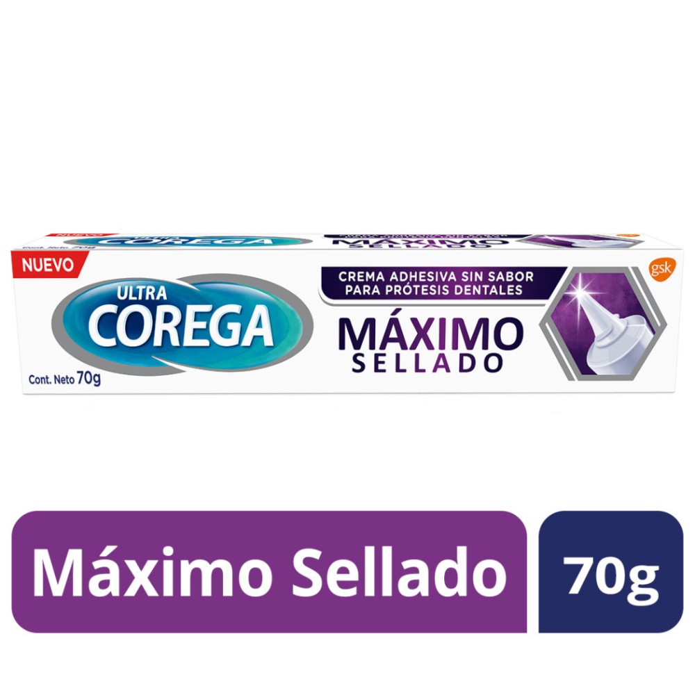 Corega Máximo Sellado 70 Grs Corega Máximo Sellado 70 Grs