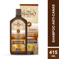 Tío Nacho Shampoo Anti-Canas Henna Egipcia 415ml