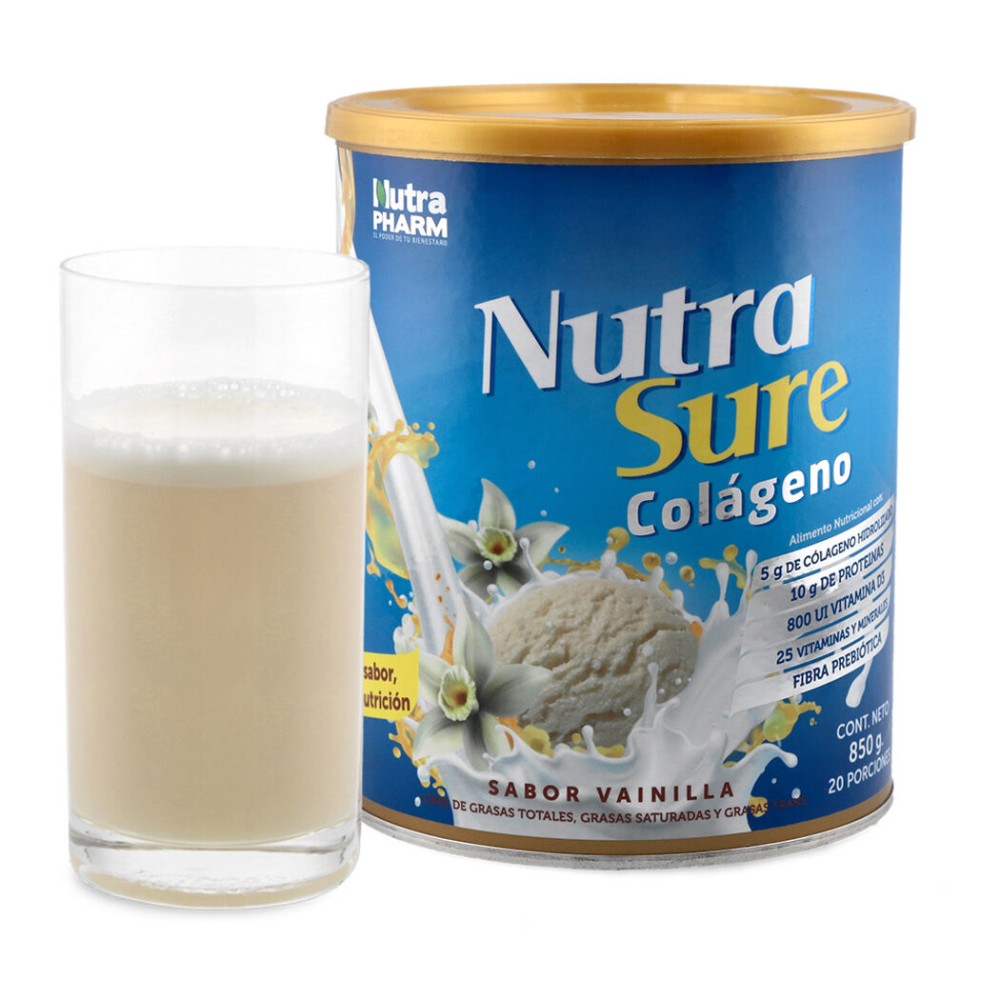 Nutrasure Colágeno Sabor Vainilla 850g Nutrasure Colágeno Sabor Vainilla 850g