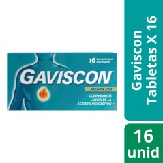 Gaviscon 16 Comprimidos Masticables