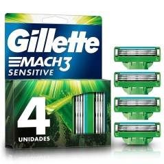 Repuestos de Afeitar Mach3 Sensitive, 4Un