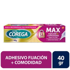 Corega Máxima Fijación y Comodidad 40g