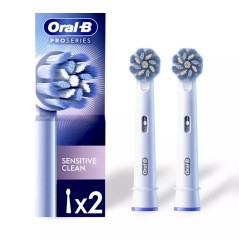 Cabezal de Repuesto Oral-B Sensitive Clean Cepillo Eléctrico 2 Unidades