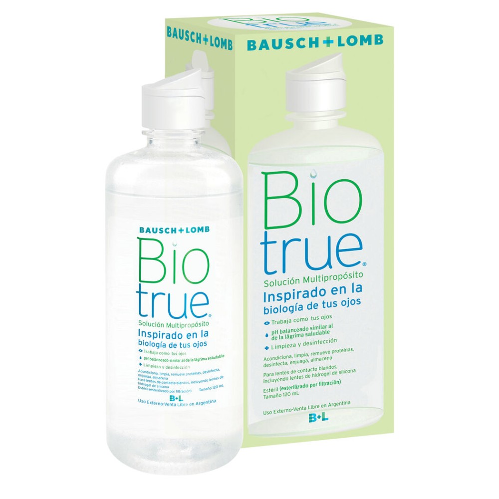 Solución de Limpieza para Lentes de Contacto 120ml