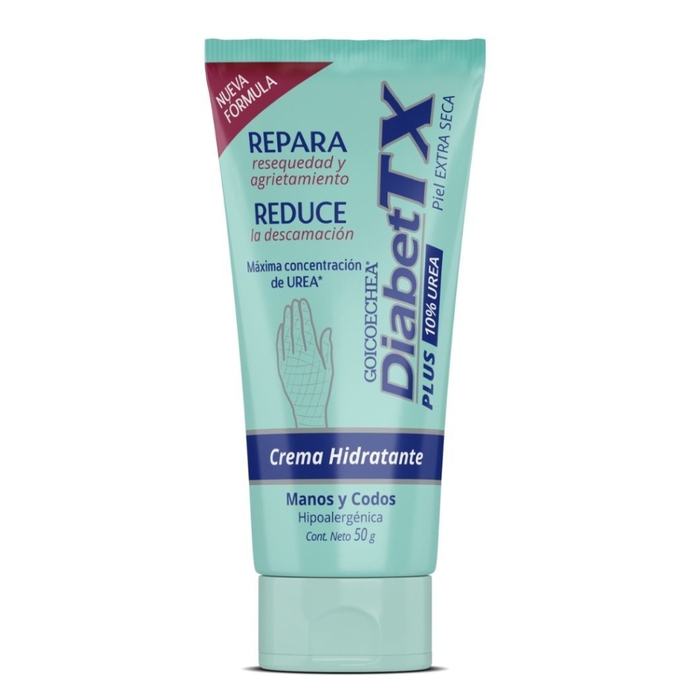 Goicoechea DiabetTX Crema Manos y Codos 10% Urea 50ml Goicoechea DiabetTX Crema Manos y Codos 10% Urea 50ml