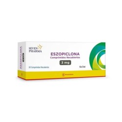 Eszopiclona 3mg 30 Comprimidos Recubiertos