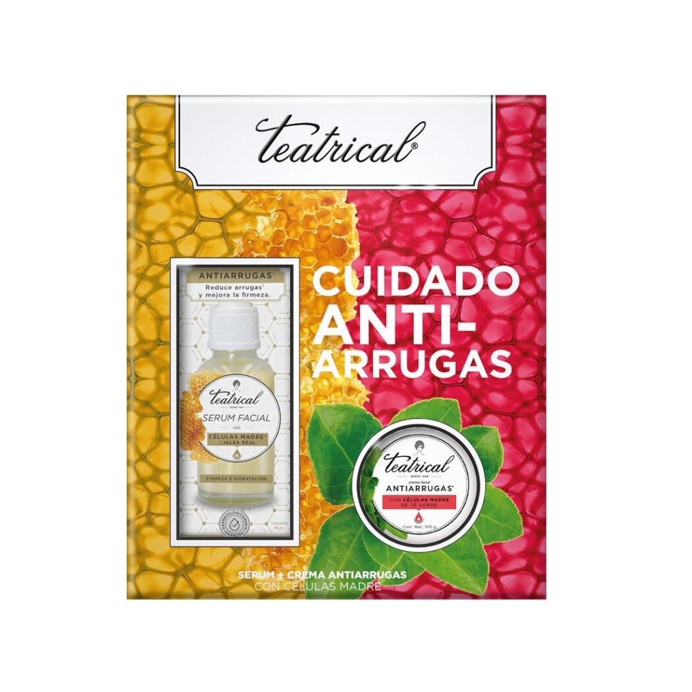 Pack Teatrical Sérum Jalea Real + Crema Antiarrugas 100g Pack Teatrical Sérum Jalea Real + Crema Antiarrugas 100g