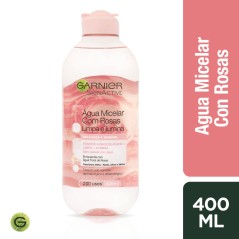 Agua Micelar Agua de Rosas Garnier 400ml