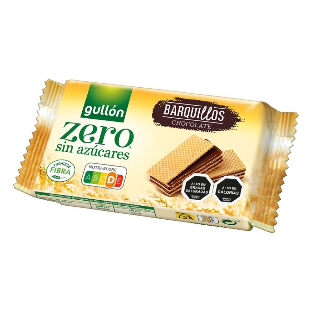 Oblea Gullón Zero Chocolate 60g