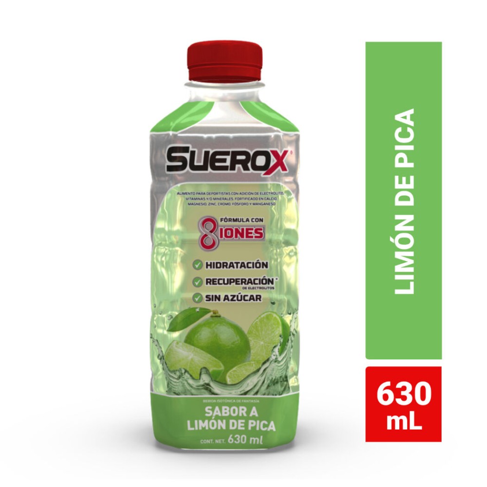 Suerox Bebida Isotónica Limón de Pica 630ml
