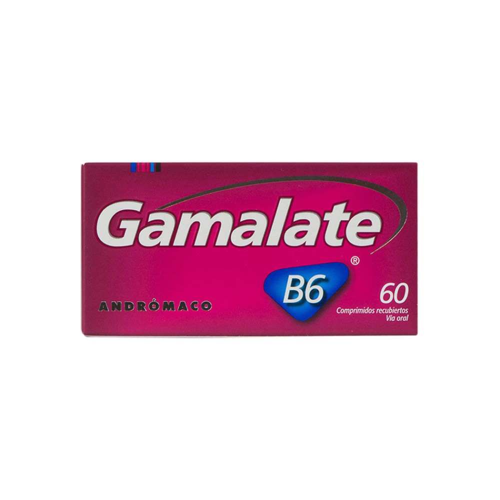 Gamalate B6 GABA / GABOB / BGM / Vitamina B6 60 Grageas