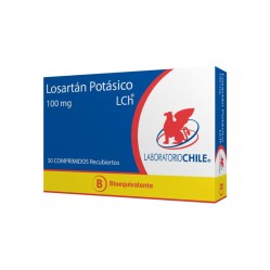 Losartan (B) 100mg 30 Comprimidos Recubiertos