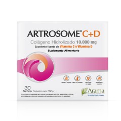 Colágeno Hidrolizado Artrosome C+D 30 Sobres