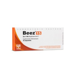 Beez Complemento Dietario en Base a Zinz 15mg 30 Comprimidos