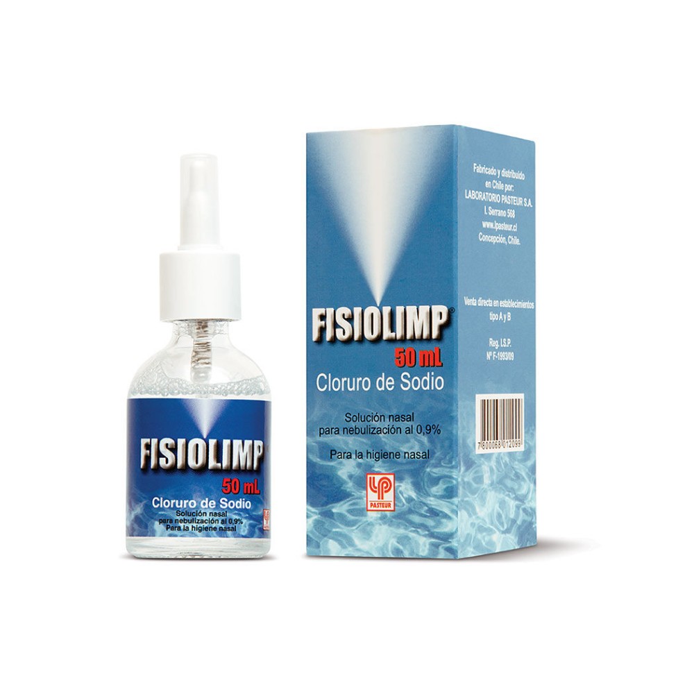 Fisiolimp Cloruro De Sodio 0.9% Solución Nasal 50ml