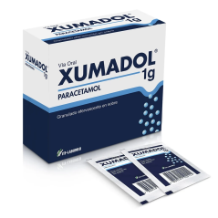 Xumadol Paracetamol 20 Sobres Efervescentes