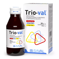 Trio Val Paracetamol Jarabe 100ml