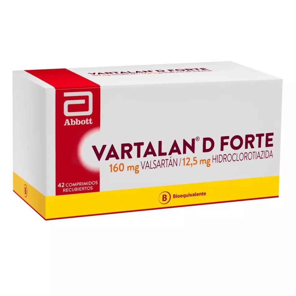 Vartalan D Forte Valsartán 42 Comprimidos Recubiertos