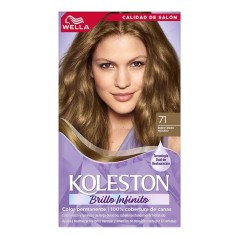 Kit Tintura Permanente Con Tratamiento Hidratante 71 Rubio Cenizo Mediano