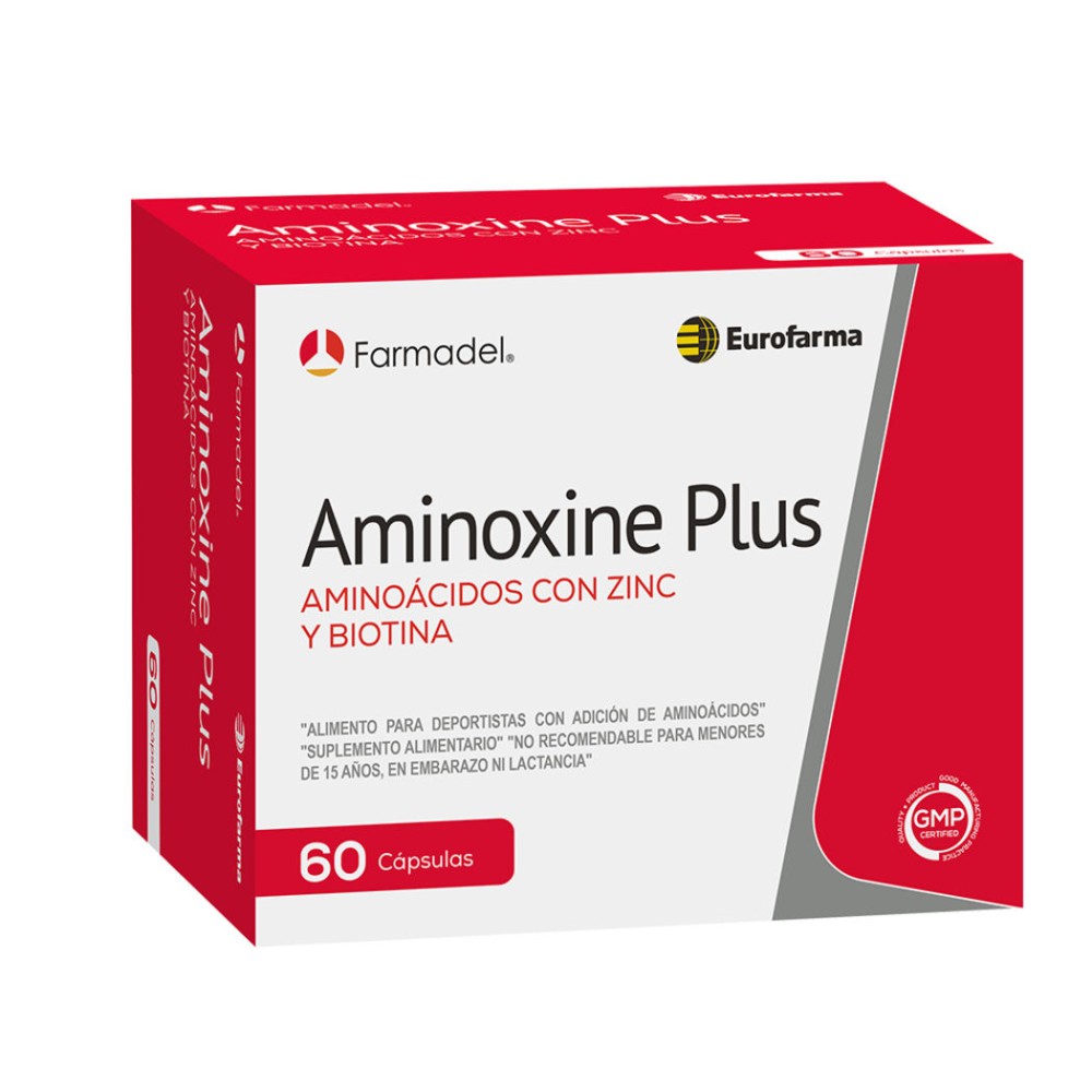 Aminoxine Plus de 60 Cápsulas