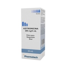 Azitromicina 200mg/5ml Solución Oral 30ml