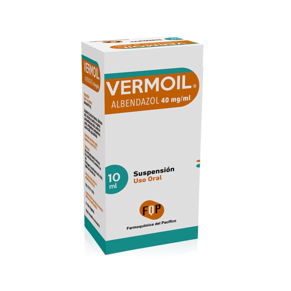 Vermoil Albendazol 40mg/ml Jarabe 10ml