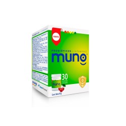 Muno Probióticos Multivitamínico Vitaminas 30 Comprimidos