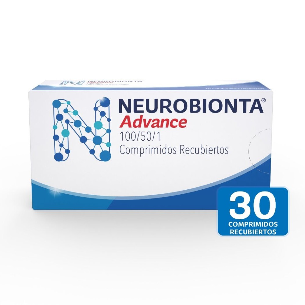 Neurobionta Advance Vitaminas del Complejo B 30 Tabletas