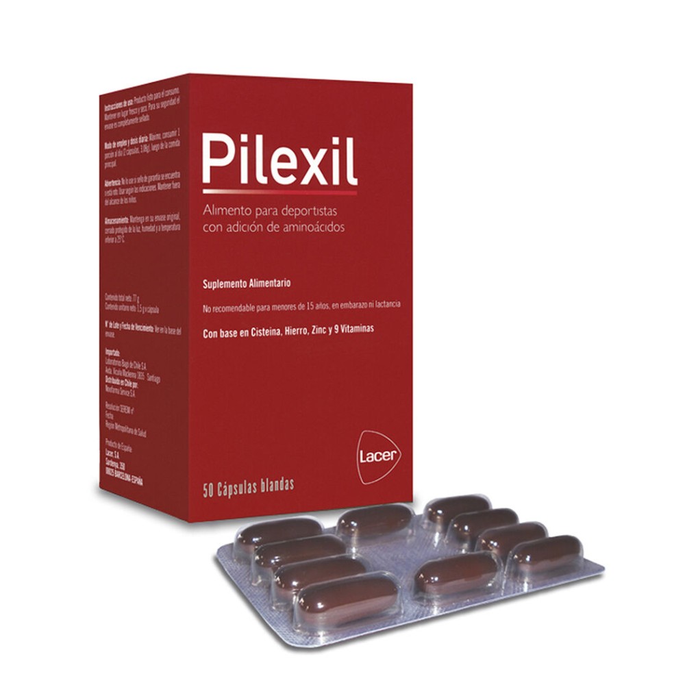 Pilexil Proteínas 50 Cápsulas