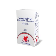 Sinasmal SF Salbutamol 100mcg Inhalador 200 Dosis