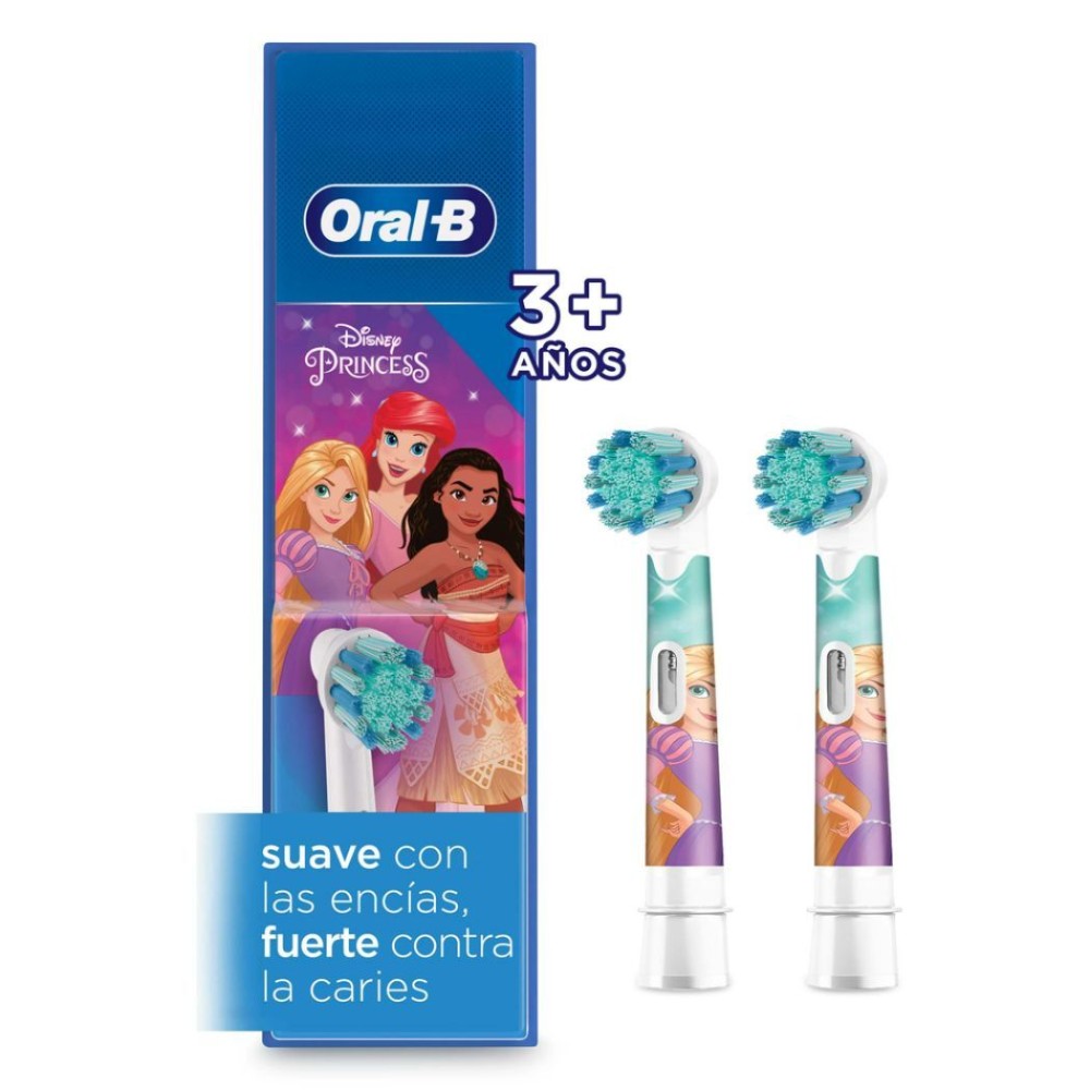 Disney Princess Cabezales Repuesto Cepillo Dental Eléctrico